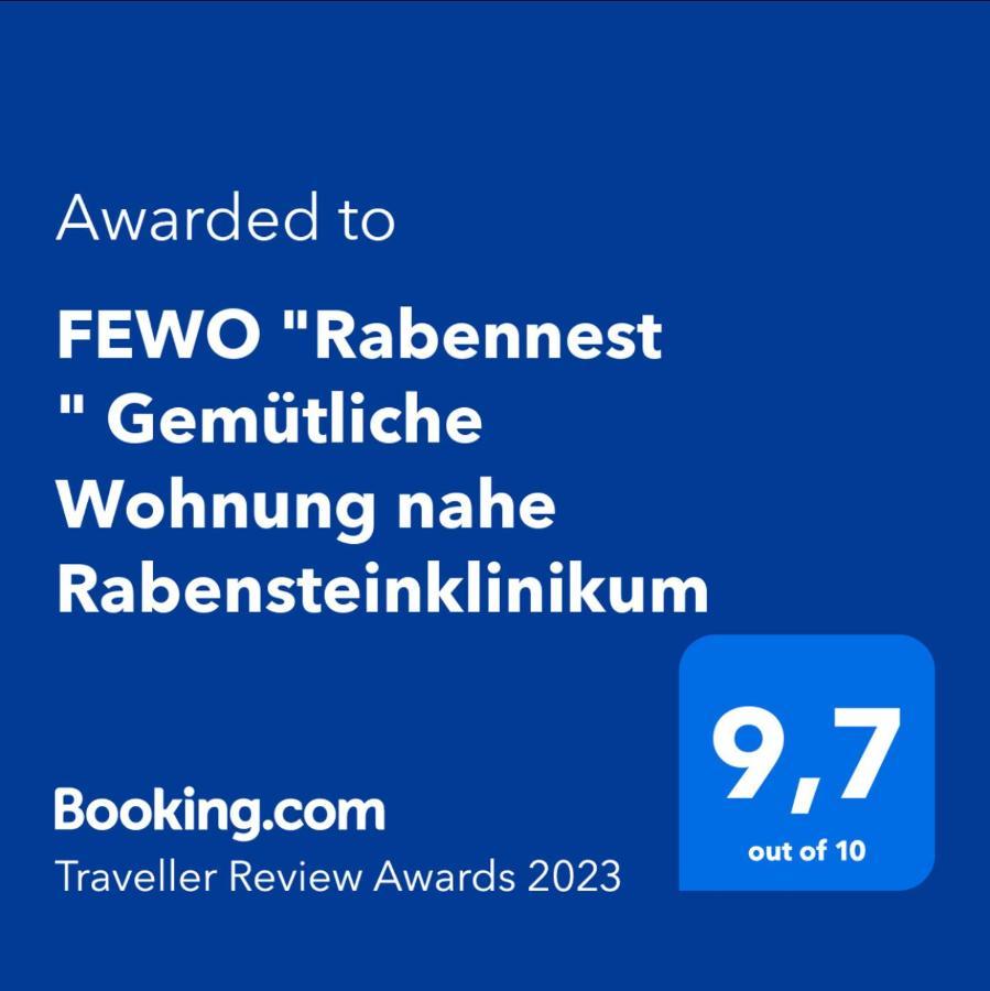 Fewo "Rabennest " Gemuetliche Wohnung Nahe Rabensteinklinikum - Kein Separates Schlafzimmer, Studiowohnung Кемниц Екстериор снимка